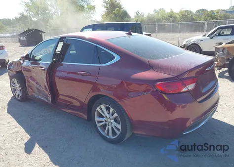 2015 Chrysler 200 Limited из США, поврежденный, VIN 1C3CCCAB3FN600033